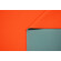 Tessuto accoppiato 2mm idrorepellente arancione/pile grigio avio