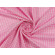 Lino e cotone vichy bianco e rosa tinto filo