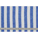 Jersey di cotone stretch a righe bianco blu délavé