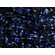 Jersey di poliestere stretch nero fantasia botanica neon