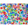 Lycra opaca bianca fantasia floreale 200g
