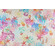 Chiffon di pura seta Fantasia Marina / Coralli