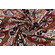 Cotone wax marrone e rosa