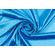 Raso di seta blu ciano stretch