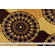 Cotone wax marrone e giallo