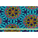 Cotone wax blu scuro e turchese