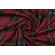 Misto viscosa stretch scozzese rosso nero