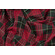 Misto viscosa stretch scozzese rosso nero