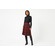 Misto viscosa stretch scozzese rosso nero
