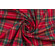Misto viscosa stretch scozzese rosso verde