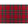 Misto viscosa stretch scozzese rosso verde