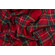 Misto viscosa stretch scozzese rosso verde