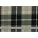 Misto viscosa stretch scozzese nero e beige